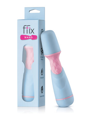 Femme Funn Ffix Mini Wand – Blue Massage Lotions, Massagers, Massage Tools | Buy Online at Pleasure Cartel Online Sex Toy Store