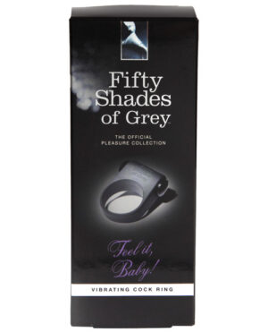 Fifty Shades Of Grey Feel It Baby Vibrating Cock Ring Fifty Shades Of Grey | Buy Online at Pleasure Cartel Online Sex Toy Store