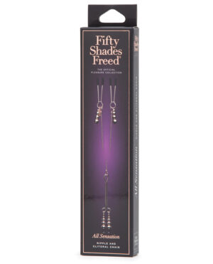 Fifty Shades Freed All Sensation Nipple & Clitoral Chain Fifty Shades Of Grey | Buy Online at Pleasure Cartel Online Sex Toy Store