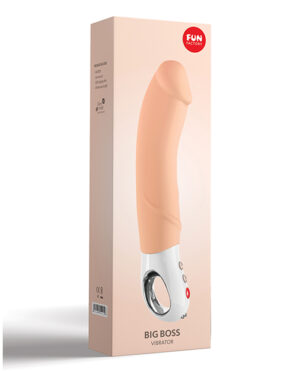 Fun Factory Big Boss G5 Realistic – Cream Realistic Vibrators | Buy Online at Pleasure Cartel Online Sex Toy Store