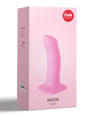 Fun Factory Amor 5.5″ Silicone Dildo – Candy Rose Couple's Sex Toys | Buy Online at Pleasure Cartel Online Sex Toy Store