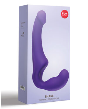 Fun Factory Share Wearable Dildo – Violet Couple's Sex Toys | Buy Online at Pleasure Cartel Online Sex Toy Store
