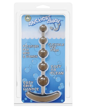 Anchor’s Away Beaded Anal Plug – Black Anal Beads & Balls | Buy Online at Pleasure Cartel Online Sex Toy Store