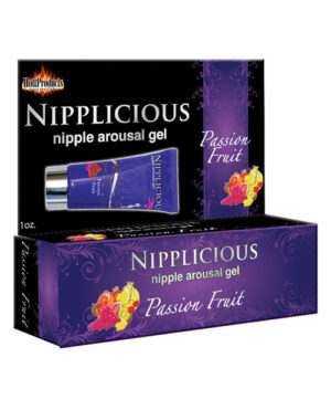 Nipplicious Nipple Arousal Gel – 1oz Passion Fruit Body Toppings & Edibles | Buy Online at Pleasure Cartel Online Sex Toy Store