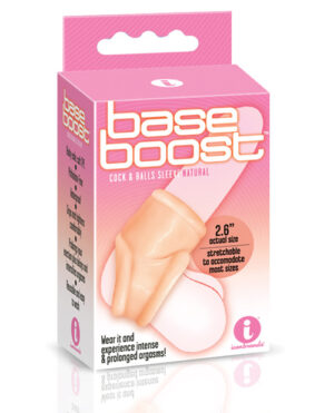 The 9’s Base Boost Cock & Balls Sleeve – Natural Penis Growth & Enhancement | Buy Online at Pleasure Cartel Online Sex Toy Store