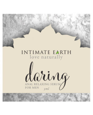 Intimate Earth Daring Anal Relax Foil – 3 Ml Foil Anal Desensitizing Lube | Buy Online at Pleasure Cartel Online Sex Toy Store