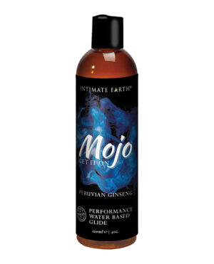 Intimate Earth Mojo Water Based Performance Glide – 4 Oz Peruvian Ginseng Intimate Earth | Buy Online at Pleasure Cartel Online Sex Toy Store