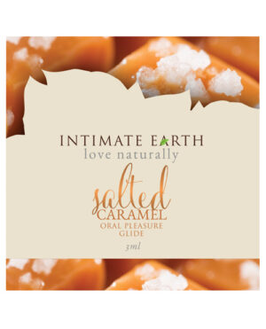 Intimate Earth Oil Foil – 3ml Salted Caramel Flavored Lotions | Buy Online at Pleasure Cartel Online Sex Toy Store