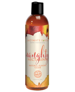 Intimate Earth Natural Flavors Glide – 120 Ml Naughty Nectarines Flavored Lotions | Buy Online at Pleasure Cartel Online Sex Toy Store