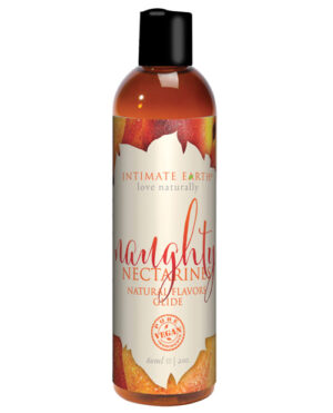 Intimate Earth Natural Flavors Glide – 60 Ml Naughty Nectarines Flavored Lotions | Buy Online at Pleasure Cartel Online Sex Toy Store