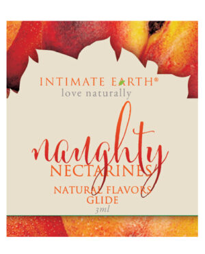 Intimate Earth Oil Foil – 3ml Naughty Nectarines Flavored Lotions | Buy Online at Pleasure Cartel Online Sex Toy Store