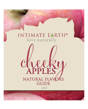 Intimate Earth Oil Foil – 3ml Cheeky Apples Flavored Lotions | Buy Online at Pleasure Cartel Online Sex Toy Store