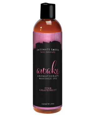 Intimate Earth Awake Massage Oil – 240 Ml Flavored Sex Lube | Buy Online at Pleasure Cartel Online Sex Toy Store