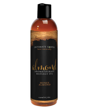 Intimate Earth Massage Oil – 240 Ml Almond Flavored Sex Lube | Buy Online at Pleasure Cartel Online Sex Toy Store