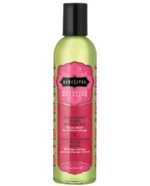 Kama Sutra Naturals Massage Oil – Strawberry Fragranced Lotions - Kama Sutra | Buy Online at Pleasure Cartel Online Sex Toy Store