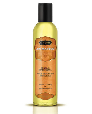 Kama Sutra Aromatics Massage Oil – 2 Oz Sweet Almond Fragranced Lotions | Buy Online at Pleasure Cartel Online Sex Toy Store
