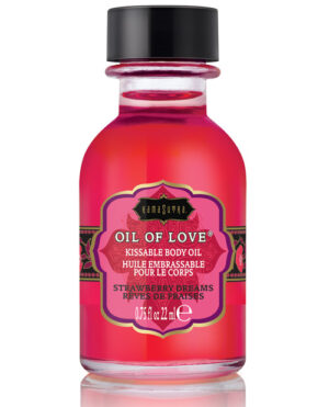 Kama Sutra Oil Of Love – .75 Oz Strawberry Dreams Flavored | Buy Online at Pleasure Cartel Online Sex Toy Store