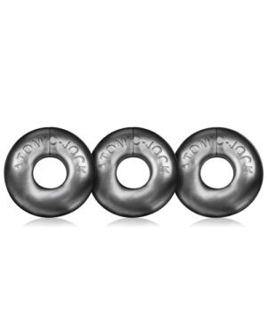 Oxballs Ringer Donut 1 – Steel Pack Of 3 Cock Rings | Buy Online at Pleasure Cartel Online Sex Toy Store