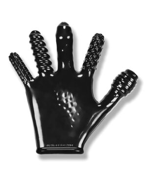 Oxballs Finger Fuck Glove – Black Massage Lotions, Massagers, Massage Tools | Buy Online at Pleasure Cartel Online Sex Toy Store