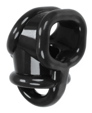 Oxballs Ballsling Ball Split Sling – Black Cock Rings | Buy Online at Pleasure Cartel Online Sex Toy Store