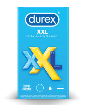Durex Xxl Condoms – Pack Of 12 Condoms | Buy Online at Pleasure Cartel Online Sex Toy Store