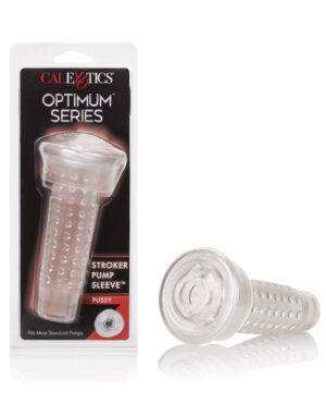 Optimum Series Stroker Pump Sleeve – Pussy Penis Growth & Enhancement | Buy Online at Pleasure Cartel Online Sex Toy Store