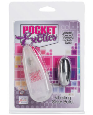 Pocket Exotics Silver Bullet Bullets & Egg Vibrators | Buy Online at Pleasure Cartel Online Sex Toy Store