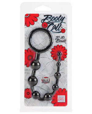 Booty Call X-10 Beads – Black Anal Beads & Balls | Buy Online at Pleasure Cartel Online Sex Toy Store
