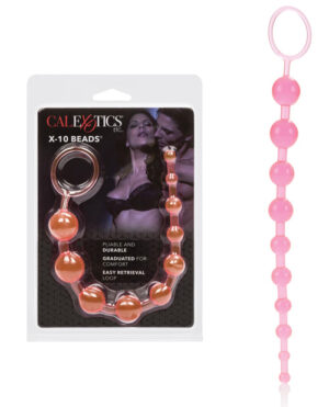 X-10 Beads – Pink Anal Beads & Balls | Buy Online at Pleasure Cartel Online Sex Toy Store
