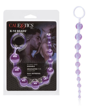 X-10 Beads – Purple Anal Beads & Balls | Buy Online at Pleasure Cartel Online Sex Toy Store