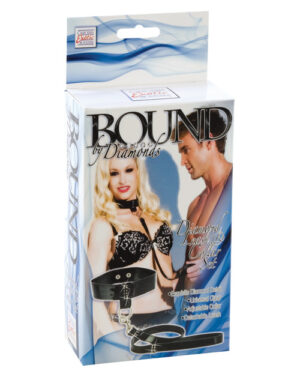Bound By Diamonds Leash & Collar Set BDSM & Bondage Toys & Gear | Buy Online at Pleasure Cartel Online Sex Toy Store