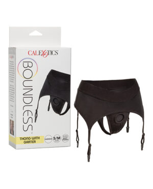Boundless Thong W-garter S-m Couple's Sex Toys | Buy Online at Pleasure Cartel Online Sex Toy Store