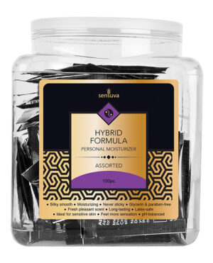 Sensuva Hybrid Personal Moisturizer Tub – Unscented Tub Of 100 Flavored Sex Lube | Buy Online at Pleasure Cartel Online Sex Toy Store