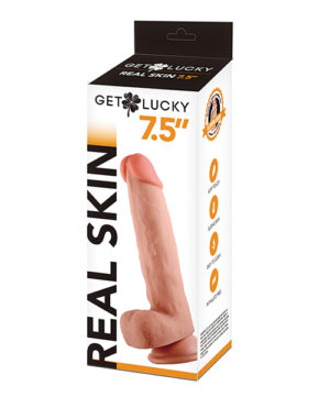 Voodoo Get Lucky 7.5″ Real Skin Series – Flesh Dildos & Dongs | Buy Online at Pleasure Cartel Online Sex Toy Store