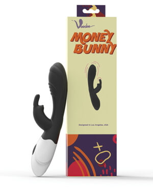 Voodoo Money Bunny 10x Wireless – Soild Black Classic & Standard Vibrators | Buy Online at Pleasure Cartel Online Sex Toy Store