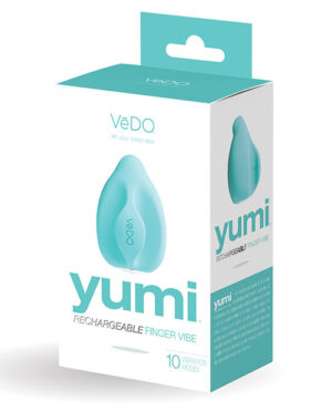 Vedo Yumi Finger Vibe – Tease Me Turquoise Finger Vibrators | Buy Online at Pleasure Cartel Online Sex Toy Store