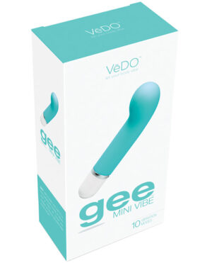 Vedo Gee Mini Vibe – Tease Me Turquoise G-spot Vibrators & Toys | Buy Online at Pleasure Cartel Online Sex Toy Store
