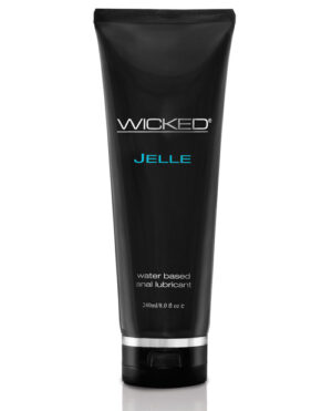 Wicked Sensual Care Jelle Water Based Anal Lubricant – 8 Oz Fragrance Free Anal Lubricant | Buy Online at Pleasure Cartel Online Sex Toy Store