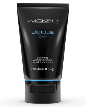 Wicked Sensual Care Jelle Cooling Water Based Anal Gel Lubricant – 4 Oz Anal Lubricant | Buy Online at Pleasure Cartel Online Sex Toy Store