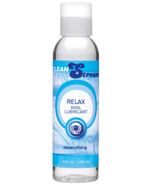 Cleanstream Relax Desensitizing Anal Lube – 4 Oz Anal Desensitizing Lube | Buy Online at Pleasure Cartel Online Sex Toy Store