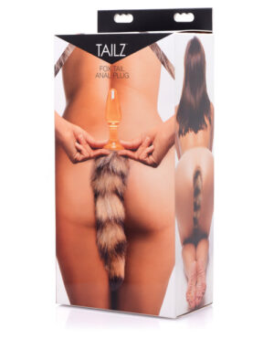Tailz Fox Tail Glass Anal Plug Anal Sex Toys | Buy Online at Pleasure Cartel Online Sex Toy Store