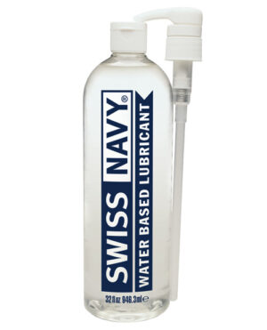 Swiss Navy Water Based Lube – 32 Oz Sex Lubricants - Lube | Buy Online at Pleasure Cartel Online Sex Toy Store