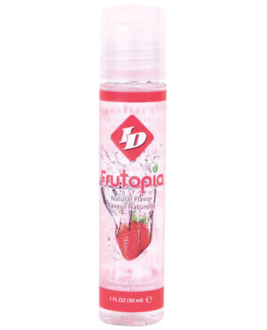 Id Frutopia Natural Lubricant – 1 Oz Strawberry Flavored Sex Lube | Buy Online at Pleasure Cartel Online Sex Toy Store