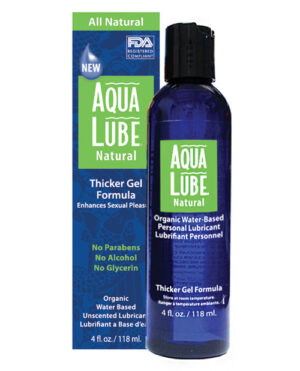 Aqua Lube Natural 4 Oz Bottle Sex Lubricants - Lube | Buy Online at Pleasure Cartel Online Sex Toy Store