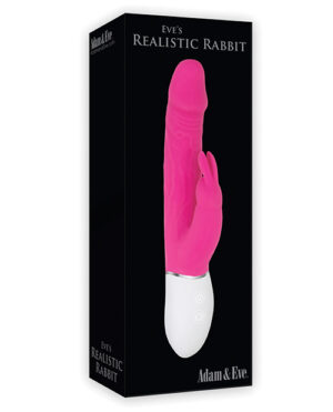 Adam & Eve  Realistic Rabbit Dual Stimulator – Pink Adam & Eve Sex Toys | Buy Online at Pleasure Cartel Online Sex Toy Store