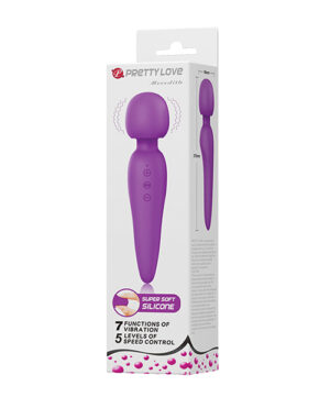 Pretty Love Meredith Liquid Silicone Wand – Purple Massage Lotions, Massagers, Massage Tools | Buy Online at Pleasure Cartel Online Sex Toy Store