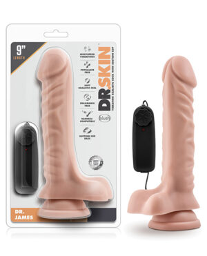 No Eta Blush Dr. Skin Dr. James 9″ Cock W-suction Cup – Vanilla Blush Sex Toys | Buy Online at Pleasure Cartel Online Sex Toy Store