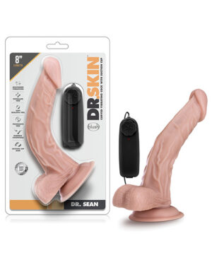 Blush Dr. Skin Dr. Sean 8″ Cock W-suction Cup – Vanilla Blush Sex Toys | Buy Online at Pleasure Cartel Online Sex Toy Store