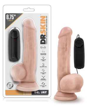 Blush Dr. Skin Dr. Jay 8.75″ Cock W-suction Cup – Vanilla Blush Sex Toys | Buy Online at Pleasure Cartel Online Sex Toy Store