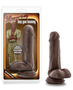 Blush Loverboy Top Gun Tommy 6″ Realistic Cock – Chocolate Blush Loverboy Dildos | Buy Online at Pleasure Cartel Online Sex Toy Store